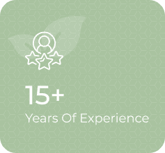 15+ years of experience
